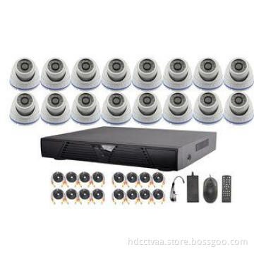 16 Channel AHD DVR Surveillance Video Security Camera Syste